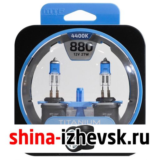 Лампа галогеновая MTF — H27/1-27 Вт-4400К, 2 шт. в Ижевске